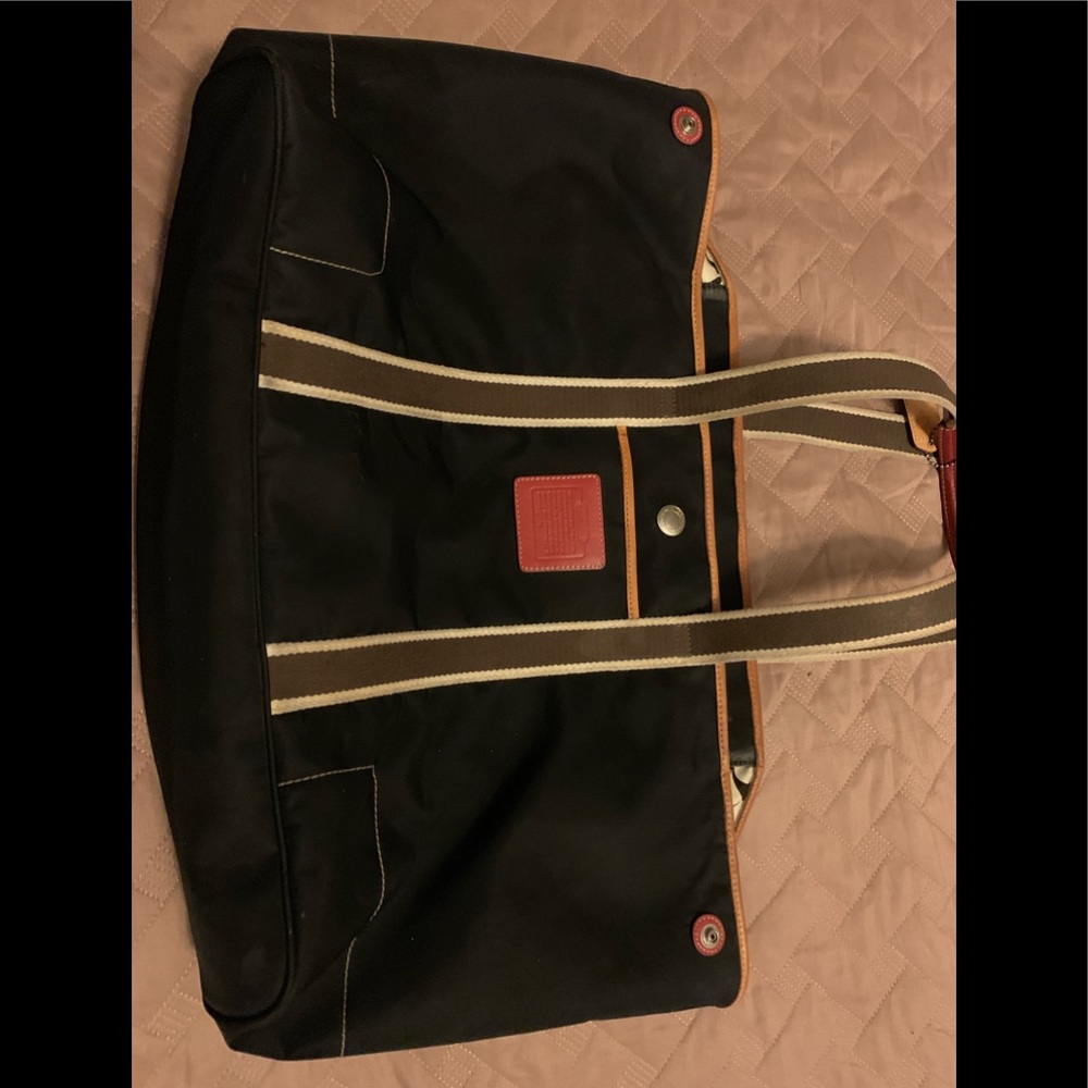 Coach Black Tote Bag